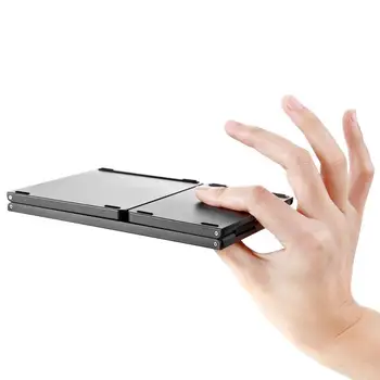 Mini Folding Keyboard Rechargeable Bluetooth Wireless Keypad with Touchpad for Windows/Android/ios/Tablet ipad Phone
Mini Folding Keyboard Rechargeable Bluetooth Wireless Keypad with Touchpad for Windows/Android/ios/Tablet ipad Phone