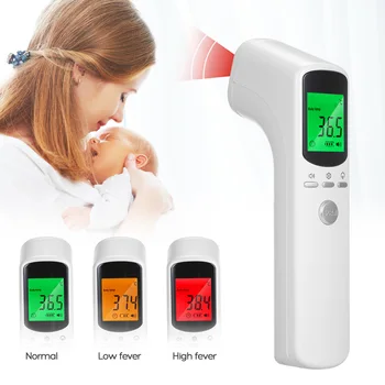 Non-contact Infrared Thermometer for Adults Baby Foredhead Multi-use High-precision Object Body Temperature Sensor Measurement
Non-contact Infrared Thermometer for Adults Baby Foredhead Multi-use High-precision Object Body Temperature Sensor Measurement