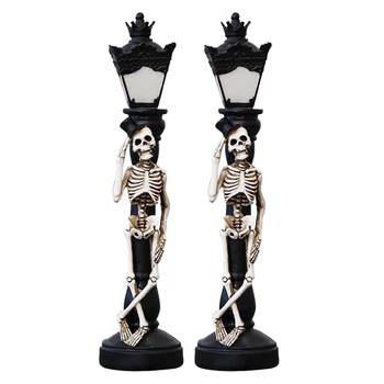 2pcs Luminous Simulation Street Light Horror Ornaments Gift Party Home Decor Scene Props Halloween LED Lamp Desktop PVC Skeleton
2pcs Luminous Simulation Street Light Horror Ornaments Gift Party Home Decor Scene Props Halloween LED Lamp Desktop PVC Skeleton
