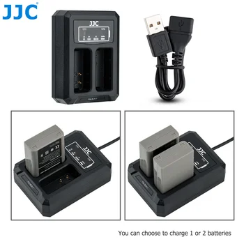 JJC USB Dual Battery Charger For Olympus BLN-1 for Olympus OM-D E-M1 OM-D E-M5 OM-D E-M5 Mark II Pen E-P5 With Extension Cable
JJC USB Dual Battery Charger For Olympus BLN-1 for Olympus OM-D E-M1 OM-D E-M5 OM-D E-M5 Mark II Pen E-P5 With Extension Cable