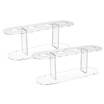 2 Pcs Acrylic 4-Hole Ice Cream Cone Stand Ice Cream Cone Sushi Hand Roll Stand Holder for Cotton Candy Waffle Popcorn Sugar Cone
2 Pcs Acrylic 4-Hole Ice Cream Cone Stand Ice Cream Cone Sushi Hand Roll Stand Holder for Cotton Candy Waffle Popcorn Sugar Cone