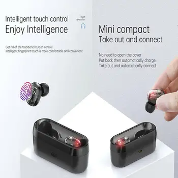 TWS Wireless Bluetooth Earphone V5.0 Sport Binaural IOS With Headsets Box Wireless In-ear Mini Charging Transparent For And X1N0
TWS Wireless Bluetooth Earphone V5.0 Sport Binaural IOS With Headsets Box Wireless In-ear Mini Charging Transparent For And X1N0