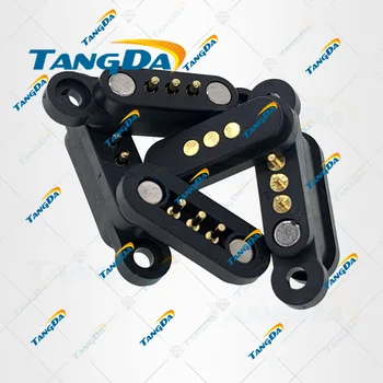TANGDA 3p Through Holes Solder Male Female Probe Contact Spring Loaded Magnetic Pogo Pin 3Pins 2.3 mm Pitch Vertical Single Row
TANGDA 3p Through Holes Solder Male Female Probe Contact Spring Loaded Magnetic Pogo Pin 3Pins 2.3 mm Pitch Vertical Single Row