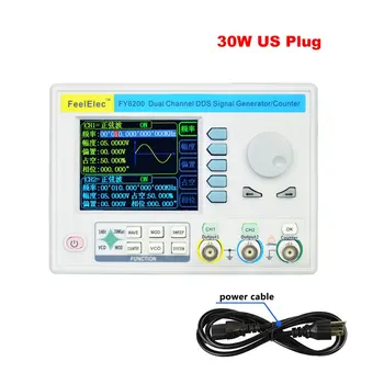 FellTech FY6200 Embedded Panel Singal Generator DDS Dual-channel Function Generator 30M Waveform Frequency Generator US
FellTech FY6200 Embedded Panel Singal Generator DDS Dual-channel Function Generator 30M Waveform Frequency Generator US