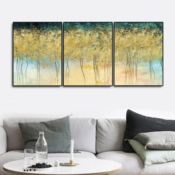 Abstract Gold Tree Art Canvas Painting Nordic Blue Gold Forest Posters and Prints Modern Light Luxury Home Decor Room Decoration
Abstract Gold Tree Art Canvas Painting Nordic Blue Gold Forest Posters and Prints Modern Light Luxury Home Decor Room Decoration