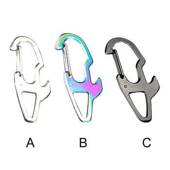 Quick Snap Buckle Portable Stainless Steel Multifunctional Snap Clip with Keyring Avoid Contact Tool
Quick Snap Buckle Portable Stainless Steel Multifunctional Snap Clip with Keyring Avoid Contact Tool