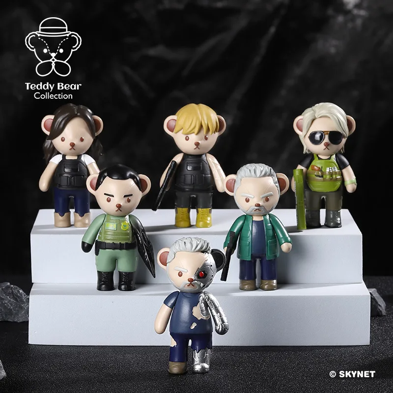 Genuine Product Collectible Teddy Column Blind Terminator 6 Series Movie Joint-Doll Garage Kit Decoration
Genuine Product Collectible Teddy Column Blind Terminator 6 Series Movie Joint-Doll Garage Kit Decoration