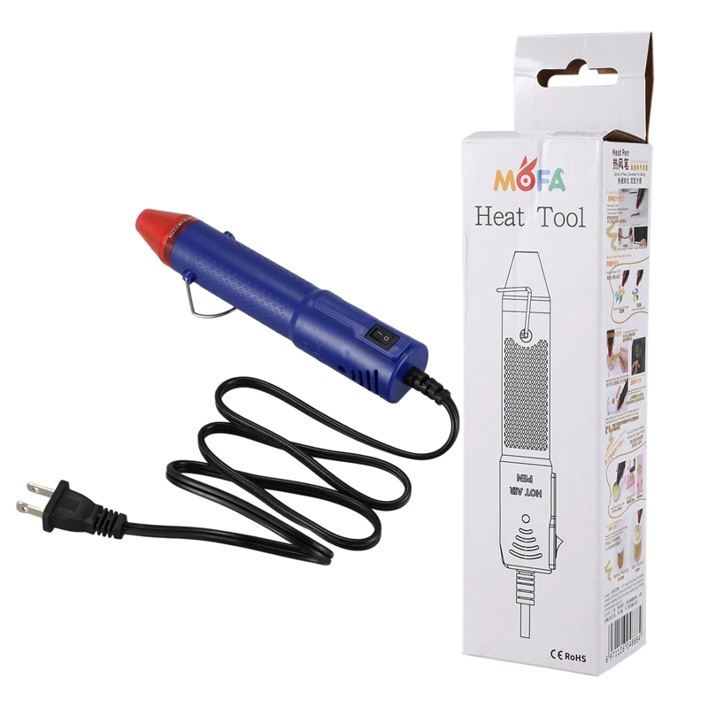 110V Heat Air Tools DIY Heat Air Pen Manual Heating Setting Electric Power Tools Heating Fixation US Plug
110V Heat Air Tools DIY Heat Air Pen Manual Heating Setting Electric Power Tools Heating Fixation US Plug