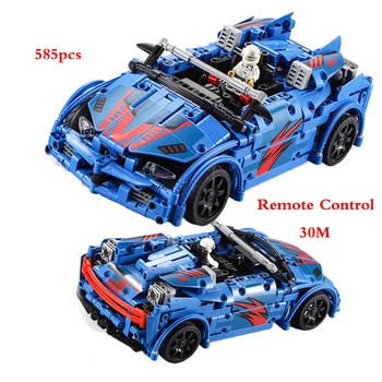 585pcs Sport Car Model Simulation Racing Car 1:8 Model Building Bricks Blocks Super Remote Control Car Brick Set Toy
585pcs Sport Car Model Simulation Racing Car 1:8 Model Building Bricks Blocks Super Remote Control Car Brick Set Toy