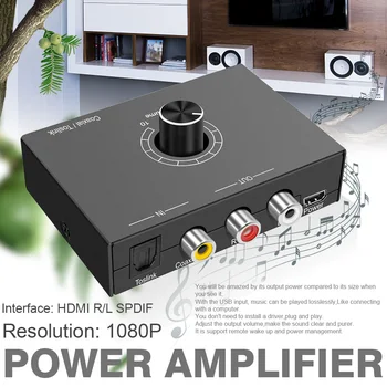 Electronic Digital To Analog Iron Audio Receiver Remote Wake Up USB Input 3.5mm Mini Portable Amp Power Amplifier Stereo
Electronic Digital To Analog Iron Audio Receiver Remote Wake Up USB Input 3.5mm Mini Portable Amp Power Amplifier Stereo