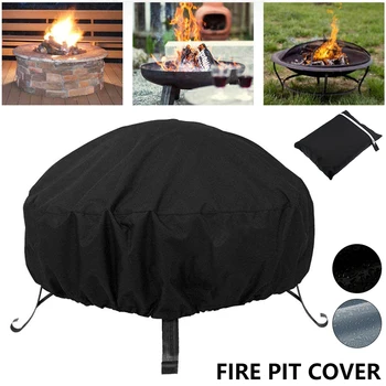 2 Sizes Waterproof Patio Fire Pit Cover UV Protector Grill BBQ Shelter Outdoor Garden Yard Round Canopy Furniture Covers
2 Sizes Waterproof Patio Fire Pit Cover UV Protector Grill BBQ Shelter Outdoor Garden Yard Round Canopy Furniture Covers