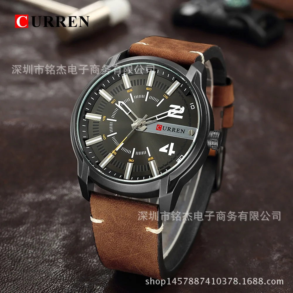 Curren Karui En 8306 MEN'S Watch Fashion And Personality Large Dial Men Casual Quartz Watch MEN'S Watch
Curren Karui En 8306 MEN'S Watch Fashion And Personality Large Dial Men Casual Quartz Watch MEN'S Watch