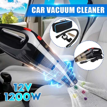 12V 120W Car Vacuum Cleaner Handheld Multi-function Portable Wet Dry Strong Suction for Car Interior Home With Two Filter Net
12V 120W Car Vacuum Cleaner Handheld Multi-function Portable Wet Dry Strong Suction for Car Interior Home With Two Filter Net