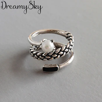 DreamySky Silver Color Multi-layer Rings For Women Big Antique Rings Finger Jewelry High Quality
DreamySky Silver Color Multi-layer Rings For Women Big Antique Rings Finger Jewelry High Quality