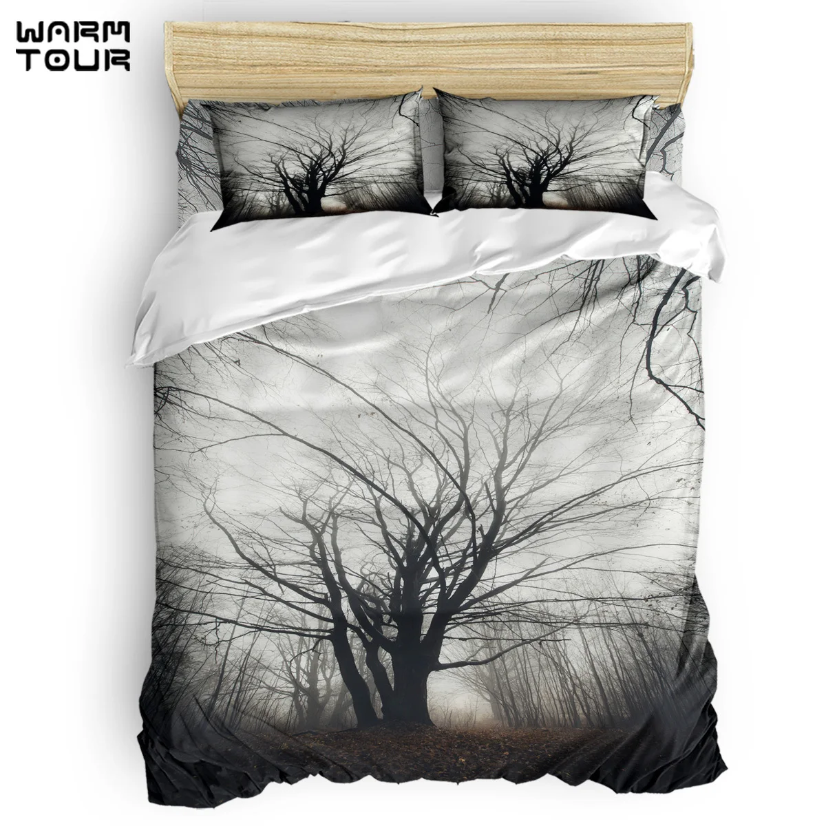 WARMTOUR Duvet Cover Branch Tree Forest Duvet Cover Set 4 Piece Bedding Set For Beds
WARMTOUR Duvet Cover Branch Tree Forest Duvet Cover Set 4 Piece Bedding Set For Beds