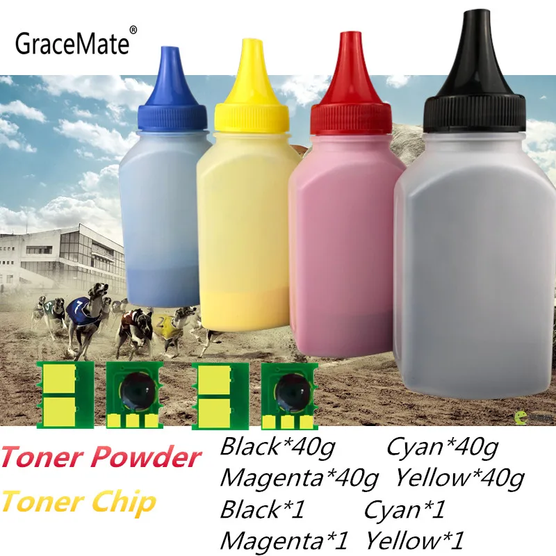 Color Toner Powder with 4 color toner chips For HP CP1025 CP1025NW MFP M175A M275 M275NW PRO 100 Printers
Color Toner Powder with 4 color toner chips For HP CP1025 CP1025NW MFP M175A M275 M275NW PRO 100 Printers