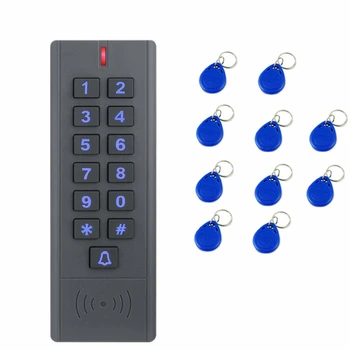 RFID Access Control System Device Machine 1000 User Wiegand Input and Output 125Khz RFID Proximity Entry Door IP67 Waterproof
RFID Access Control System Device Machine 1000 User Wiegand Input and Output 125Khz RFID Proximity Entry Door IP67 Waterproof