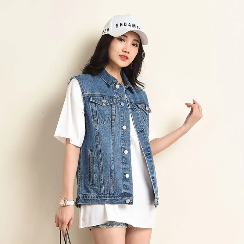 Plus Size Vest for Woman Sleeveless Denim Vest Coat Oversized Washed Vintage Jeans Jacket Womens Vests Winter Outerwear Coat 6XL
Plus Size Vest for Woman Sleeveless Denim Vest Coat Oversized Washed Vintage Jeans Jacket Womens Vests Winter Outerwear Coat 6XL