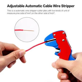 0.2-6 Square MM Adjustable Automatic Cable Wire Stripper With Cutter Duckbill Bend Nose Bolt Clippers Wire Stripping Tool
0.2-6 Square MM Adjustable Automatic Cable Wire Stripper With Cutter Duckbill Bend Nose Bolt Clippers Wire Stripping Tool