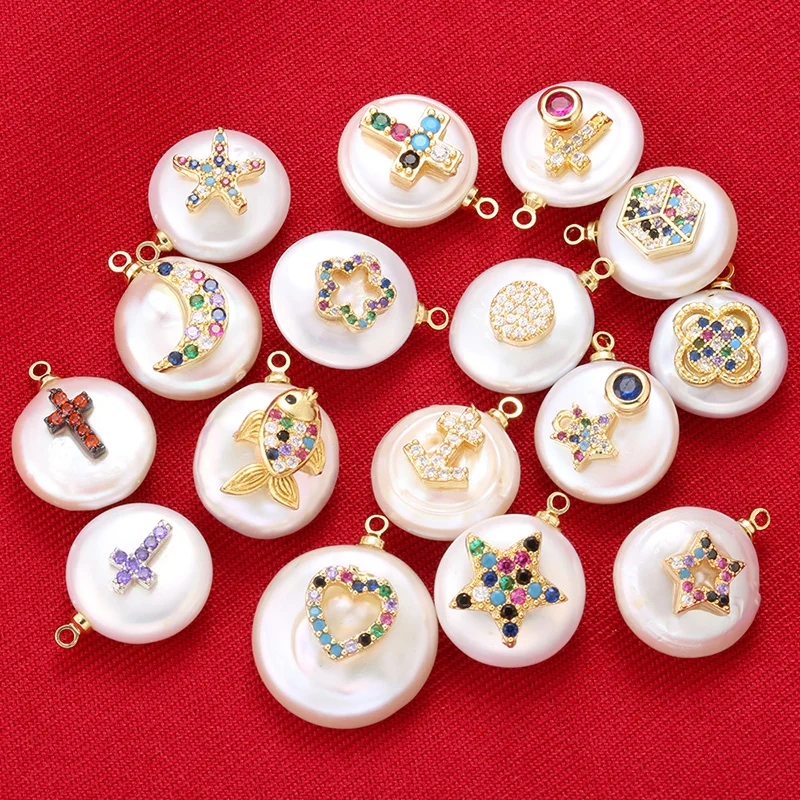 ZHUKOU 18 styles High quality pearl crystal pendant for handmade DIY necklace earrings bracelet jewelry accessories model: VD513
ZHUKOU 18 styles High quality pearl crystal pendant for handmade DIY necklace earrings bracelet jewelry accessories model: VD513