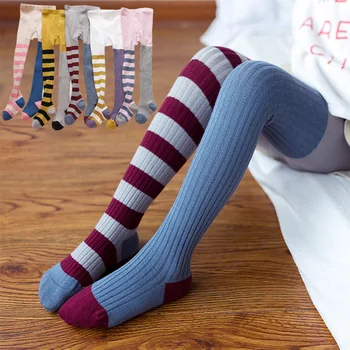 Spring Autumn New Baby Girl Tights Asymmetry Stripe Cotton Knited Pantyhose Kids Stretch Soft Elastic Stockings S-XL
Spring Autumn New Baby Girl Tights Asymmetry Stripe Cotton Knited Pantyhose Kids Stretch Soft Elastic Stockings S-XL