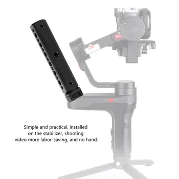2020 Camera Extended Handlebar Handheld Handle Gimbal Grip With 3/8Inch 1/4Inch Screw Holes For Zhiyun Weebill Lab Stabilizer 
2020 Camera Extended Handlebar Handheld Handle Gimbal Grip With 3/8Inch 1/4Inch Screw Holes For Zhiyun Weebill Lab Stabilizer