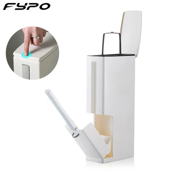 Multifunctional Toilet Brush and Holder with Trash Can Bathroom Cleaning Tools Waste Bin Dustbin Trash Cans
Multifunctional Toilet Brush and Holder with Trash Can Bathroom Cleaning Tools Waste Bin Dustbin Trash Cans