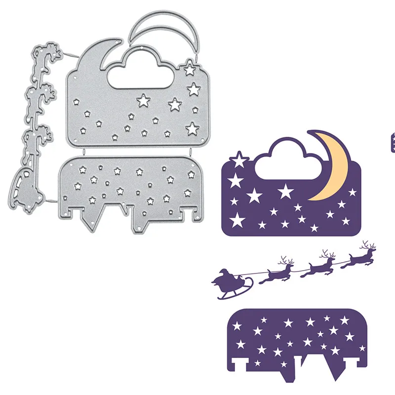 InLoveArts Christmas Dies Night Star Metal Cutting Dies New 2019 for Card Making Scrapbooking Embossing Cuts Stencil Craft Dies
InLoveArts Christmas Dies Night Star Metal Cutting Dies New 2019 for Card Making Scrapbooking Embossing Cuts Stencil Craft Dies