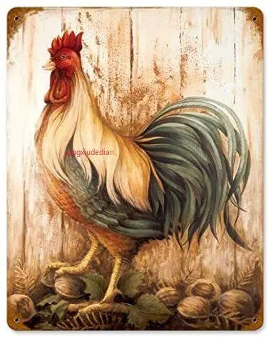 Maizeco Metal Tin Signs Vintage Rooster Barnwood Plaque Poster for Pub Indoor Farm Patio Decorative Wall Sign Home Decor
Maizeco Metal Tin Signs Vintage Rooster Barnwood Plaque Poster for Pub Indoor Farm Patio Decorative Wall Sign Home Decor