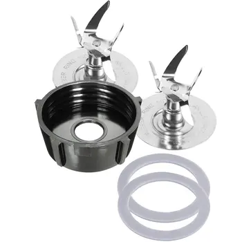 Blender Parts 1pcs Jar Base Cup 2pcs 6-point Ice blade 2pcs Gasket Spare Replacement Parts For Oster Kitchen Appliance 
Blender Parts 1pcs Jar Base Cup 2pcs 6-point Ice blade 2pcs Gasket Spare Replacement Parts For Oster Kitchen Appliance