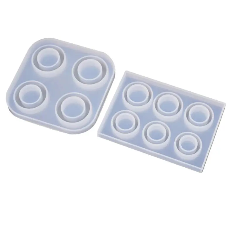 4/6 Grid DIY Handmade Rings Shape Silicone Epoxy Mold UV Resin Moulds Pendant Tools Jewelry Making
4/6 Grid DIY Handmade Rings Shape Silicone Epoxy Mold UV Resin Moulds Pendant Tools Jewelry Making