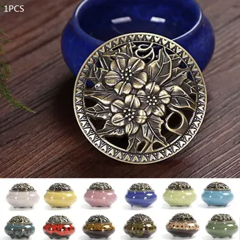 with Copper Cover Durable Retro Classic Porcelain Censer Incense Censer Censer Burner Hotel Yoga Aromatherapy Diffuser Buddhist
with Copper Cover Durable Retro Classic Porcelain Censer Incense Censer Censer Burner Hotel Yoga Aromatherapy Diffuser Buddhist