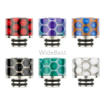 15mm Bore Honeycomb Stainless Steel Delrin 510 Drip Tip for Aspire Mulus Kit/Vapor Giant Kronos 2S RTA/Cascade One Cascade Mini
15mm Bore Honeycomb Stainless Steel Delrin 510 Drip Tip for Aspire Mulus Kit/Vapor Giant Kronos 2S RTA/Cascade One Cascade Mini