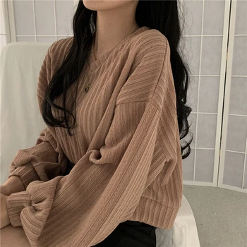 2020 New Hot Winter Sweater for Ladies Elegant Simple Solid Hot Winter Sweater O-neck All-match Sweater Shirt Sweet Vinatge Top 
2020 New Hot Winter Sweater for Ladies Elegant Simple Solid Hot Winter Sweater O-neck All-match Sweater Shirt Sweet Vinatge Top