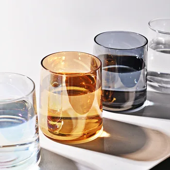 Nordic Simple Transparent Cup Ins Whisky Glass High Temperature Resistant Borosilicate Glass 250ml Household Milk Juice Tea Cups 
Nordic Simple Transparent Cup Ins Whisky Glass High Temperature Resistant Borosilicate Glass 250ml Household Milk Juice Tea Cups