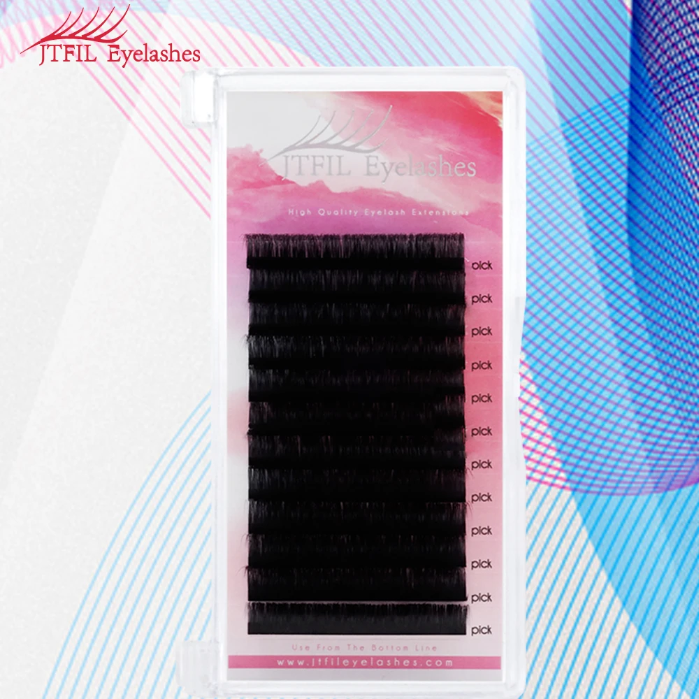 Individual Eyelashes Extension 12 Rows / Tray Profesional Silk Eyelash Extension C/D/DD Curl Silk Mink False Eyelashes JTEIL
Individual Eyelashes Extension 12 Rows / Tray Profesional Silk Eyelash Extension C/D/DD Curl Silk Mink False Eyelashes JTEIL