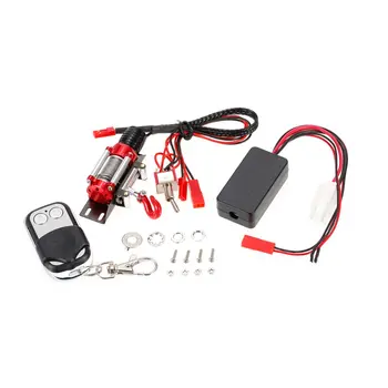 Metal Steel Winch System with Wireless Remote Controller Receiver for 1/10 Traxxas HSP Redcat HPI TAMIYA CC01 RC Car Crawler
Metal Steel Winch System with Wireless Remote Controller Receiver for 1/10 Traxxas HSP Redcat HPI TAMIYA CC01 RC Car Crawler