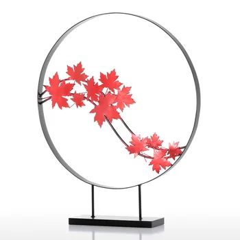 Maple Leaf Ornament Iron Sculpture Abstract Sculpture Modern Sculpture Iron Circle Home Decor Concise Artwork Home Desktop Decor
Maple Leaf Ornament Iron Sculpture Abstract Sculpture Modern Sculpture Iron Circle Home Decor Concise Artwork Home Desktop Decor