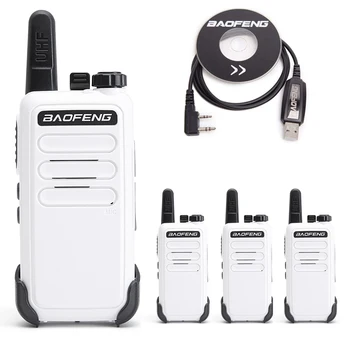 4Pcs Baofeng BF-C9 Portable Mini Walkie Talkie VOX Charging USB Two Way Radio Hotel/Restaurant BF C9 With USB Programming Cable
4Pcs Baofeng BF-C9 Portable Mini Walkie Talkie VOX Charging USB Two Way Radio Hotel/Restaurant BF C9 With USB Programming Cable