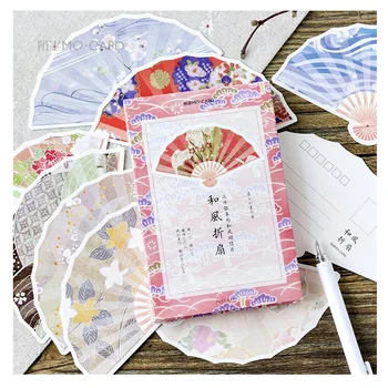 30Sheets/Set Heteromorphism Folding Fan Postcard/Greeting Card/Message Card/Birthday Letter Envelope Gift Card
30Sheets/Set Heteromorphism Folding Fan Postcard/Greeting Card/Message Card/Birthday Letter Envelope Gift Card