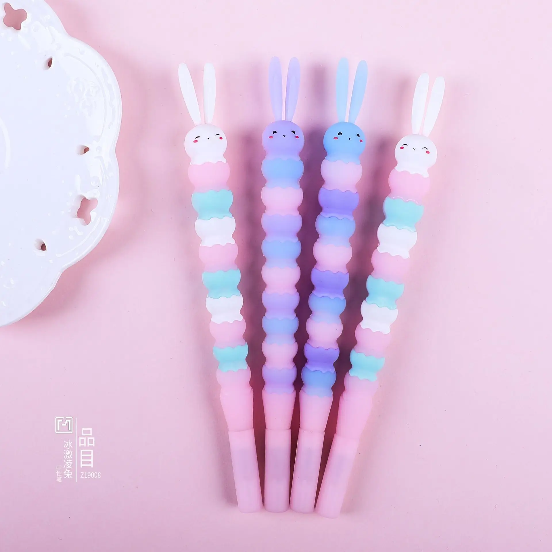 1 pcs Gel Pens ice cream rabbit black colored kawaii gel-ink pens pens for writing Cute stationery office school supplies
1 pcs Gel Pens ice cream rabbit black colored kawaii gel-ink pens pens for writing Cute stationery office school supplies