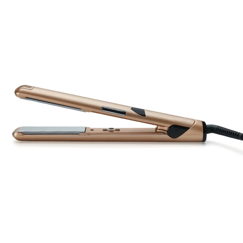 Hair Straightener and Curler 2 in 1 3D Floating Mirror Splint Ceramic Glaze Coating LED Display Temperature Adjustable
Hair Straightener and Curler 2 in 1 3D Floating Mirror Splint Ceramic Glaze Coating LED Display Temperature Adjustable