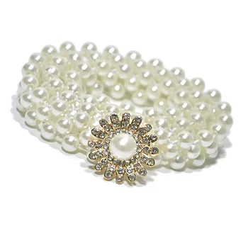 Sunflower Pearls and Crystal Trim Rhinestone Chain for DIY Clothes Accessories Dress Belts Headpiece Jewelry Making 
Sunflower Pearls and Crystal Trim Rhinestone Chain for DIY Clothes Accessories Dress Belts Headpiece Jewelry Making