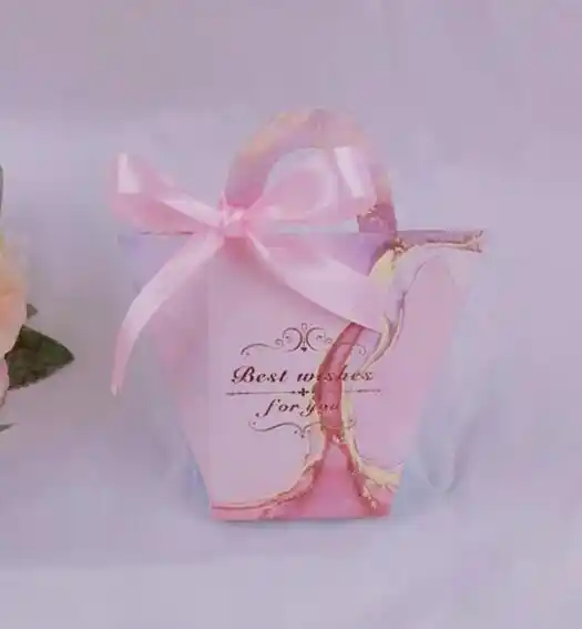 candy bag handbag bow tote wedding dessert bag candy box gift