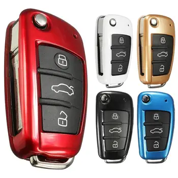 Stylish Wear-resistant Portable Car Vehicle Keyless Remote Key Fob Shell Case Cover Protection for Audi
Stylish Wear-resistant Portable Car Vehicle Keyless Remote Key Fob Shell Case Cover Protection for Audi