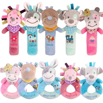 Baby Rattles Baby Toys for 0-12 Months Cute Animal Hand Ringing Baby Plush Interactive Toy Pacifying Hand Holding Stick
Baby Rattles Baby Toys for 0-12 Months Cute Animal Hand Ringing Baby Plush Interactive Toy Pacifying Hand Holding Stick
