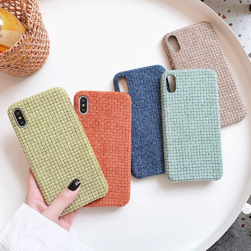Candy Color Lattice Plush Fabrics Phone Case For iPhone 11 Pro X XS Max XR 8 7 6s 6 Plus Warm Fluffy Furry Soft Back Cover Cases
Candy Color Lattice Plush Fabrics Phone Case For iPhone 11 Pro X XS Max XR 8 7 6s 6 Plus Warm Fluffy Furry Soft Back Cover Cases