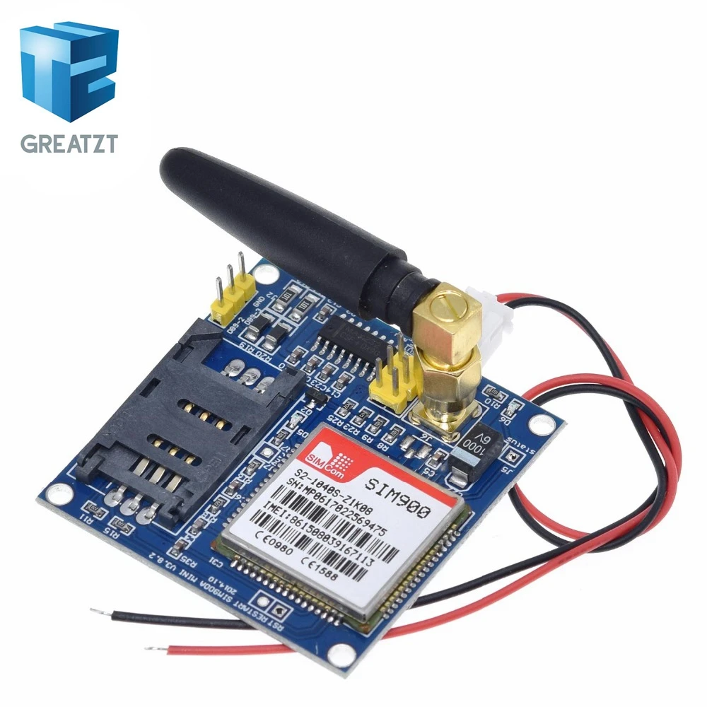 GREATZT SIM900A SIM900 MINI V4.0 Wireless Data Transmission Module GSM GPRS Board Kit w/Antenna C83
GREATZT SIM900A SIM900 MINI V4.0 Wireless Data Transmission Module GSM GPRS Board Kit w/Antenna C83