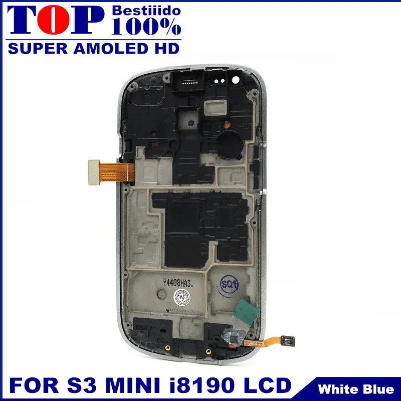 100% Super AMOLED LCD For Samsung Galaxy S3 Mini I8190 LCDS Display Touch Screen Digitizer Assembly Replacement Tempered Glass
100% Super AMOLED LCD For Samsung Galaxy S3 Mini I8190 LCDS Display Touch Screen Digitizer Assembly Replacement Tempered Glass