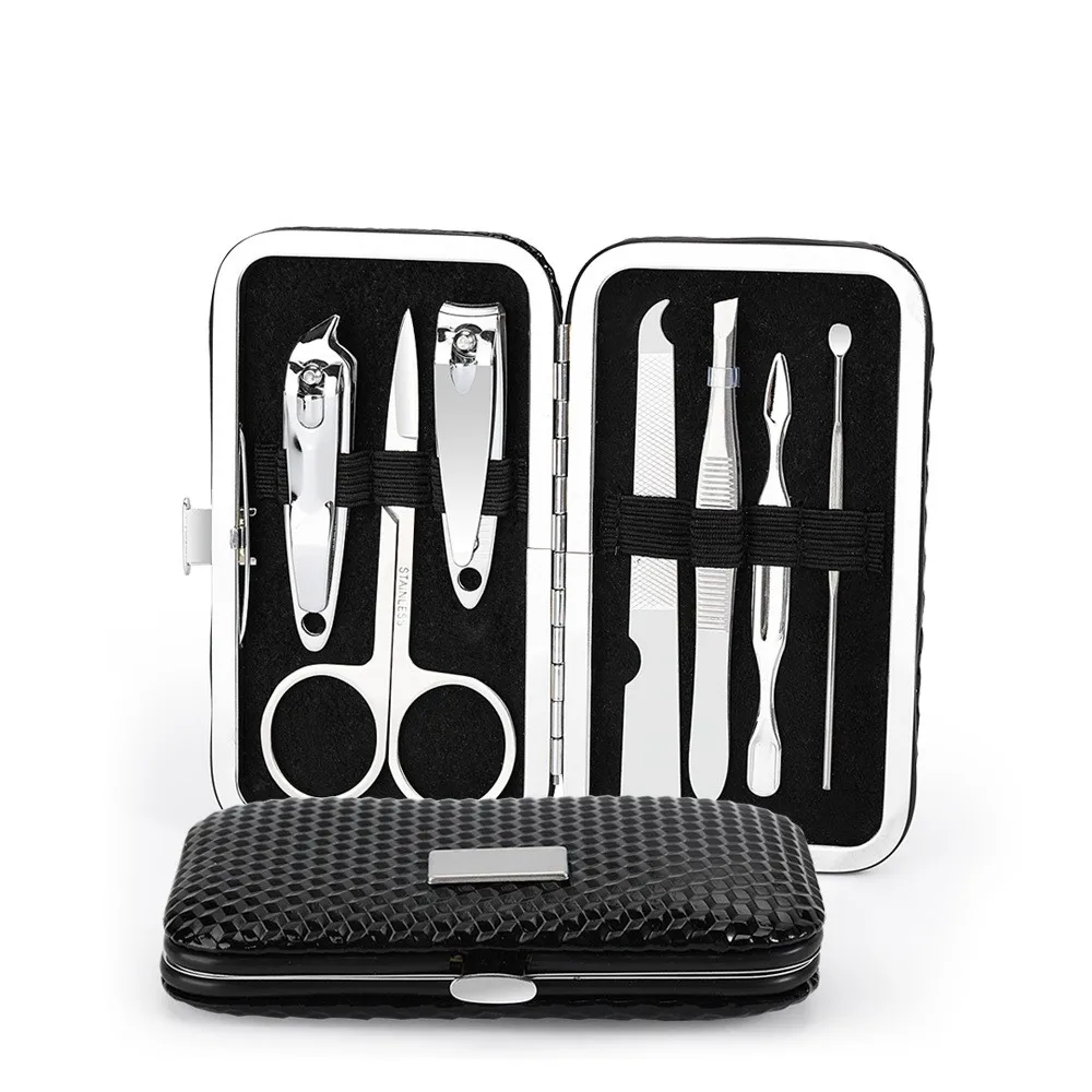 7pcs Manicure Sets Pedicure Care Nail Kit Nail Art Tools With Pusher Ingrown Nail File Polish Tweezer MD39-2
7pcs Manicure Sets Pedicure Care Nail Kit Nail Art Tools With Pusher Ingrown Nail File Polish Tweezer MD39-2